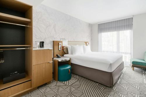 Estudio - 1 cama extragrande del hotel SpringHill Suites by Marriott New York Manhattan/Chelsea. Foto 5