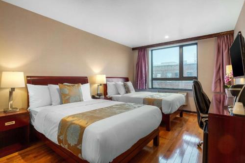 Habitación Doble con 2 camas dobles - No fumadores del hotel The L