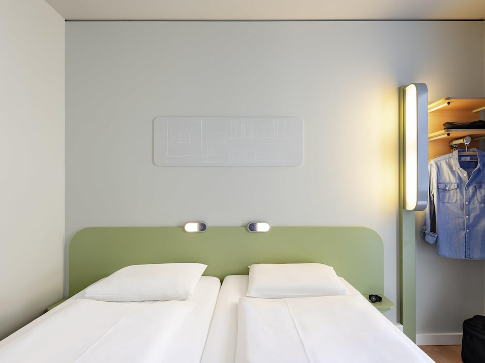 Habitación doble 2 Camas individuales del hotel Ibis Budget Muenchen City Olympiapark