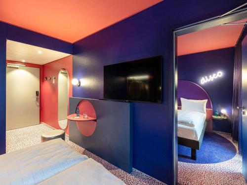Habitación Doble Comunicada del hotel Ibis Styles Muenchen Perlach. Foto 4