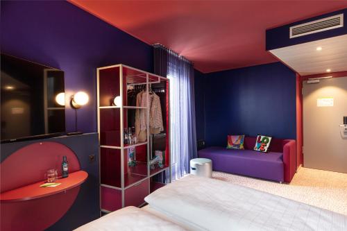 Habitación Doble Comunicada del hotel Ibis Styles Muenchen Perlach. Foto 9