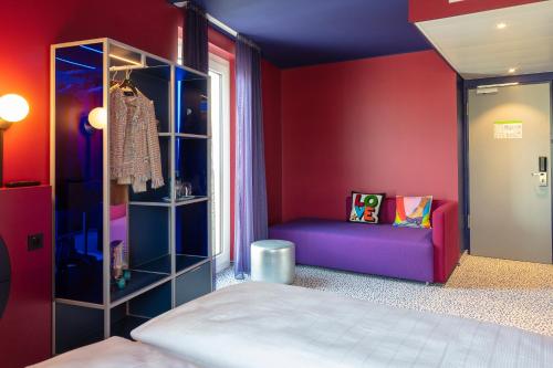 Habitación Doble Comunicada del hotel Ibis Styles Muenchen Perlach. Foto 10