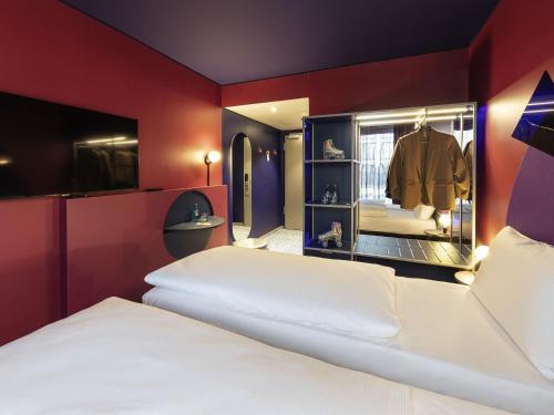 Habitación Doble Estándar - 2 camas del hotel Ibis Styles Muenchen Perlach. Foto 3