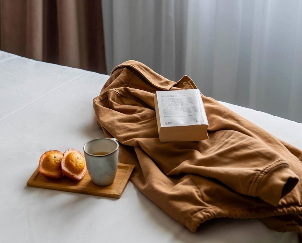 Habitación Clásica con 1 cama doble y 1 sofá cama del hotel Demeures De Campagne Parc Du Coudray – Mercure. Foto 3