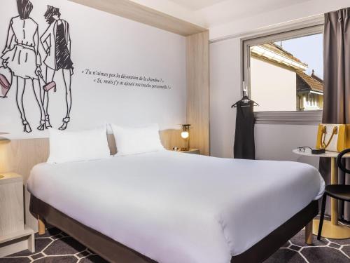 Habitación Estándar Accesible con 1 cama doble del hotel ibis Styles Sceaux Paris Sud