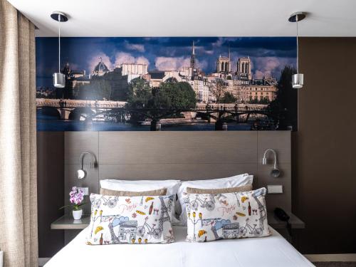 Habitación Executive de diseño del hotel Minerve Paris. Foto 3