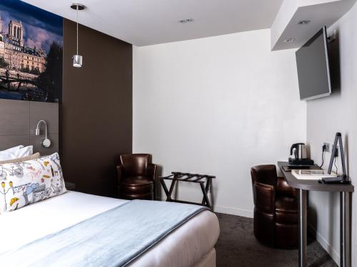Habitación Executive de diseño del hotel Minerve Paris. Foto 11