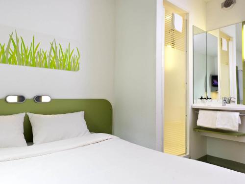 Habitación Doble con litera del hotel Ibis Budget Rambouillet