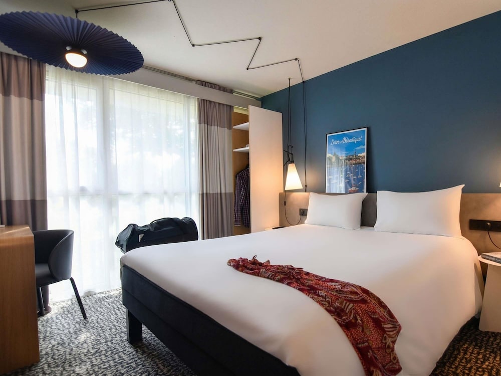 Habitación Estándar con 1 cama doble del hotel Ibis Nantes Saint Herblain