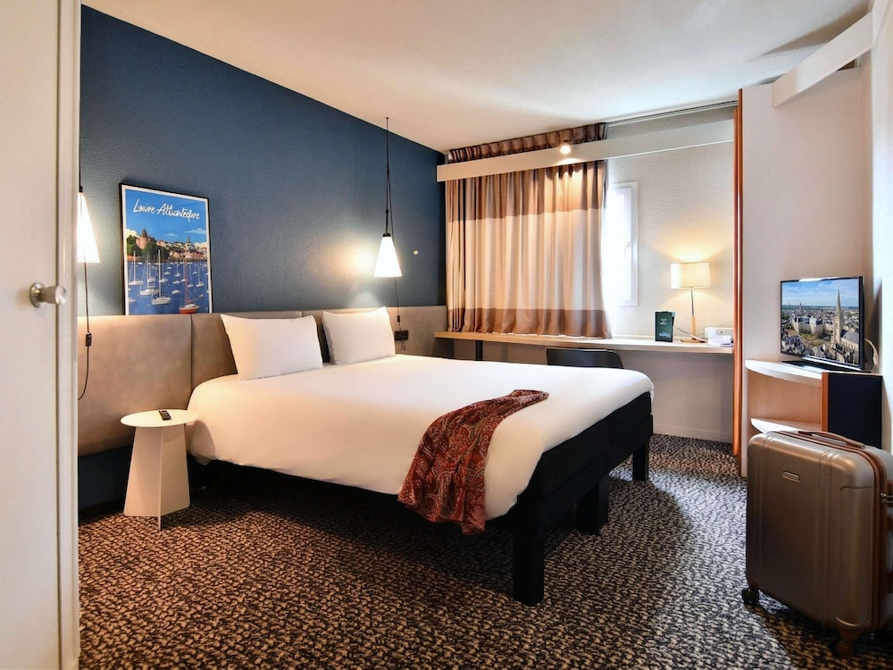 Habitación Estándar con 1 cama doble del hotel Ibis Nantes Saint Herblain. Foto 3
