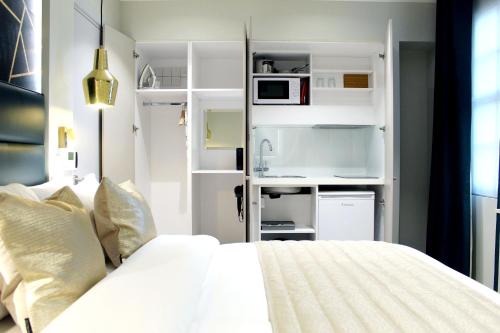 Estudio Doble del hotel NOX Waterloo. Foto 19