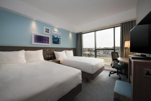 Habitación Doble - 2 camas del hotel Hampton by Hilton Edinburgh West End
