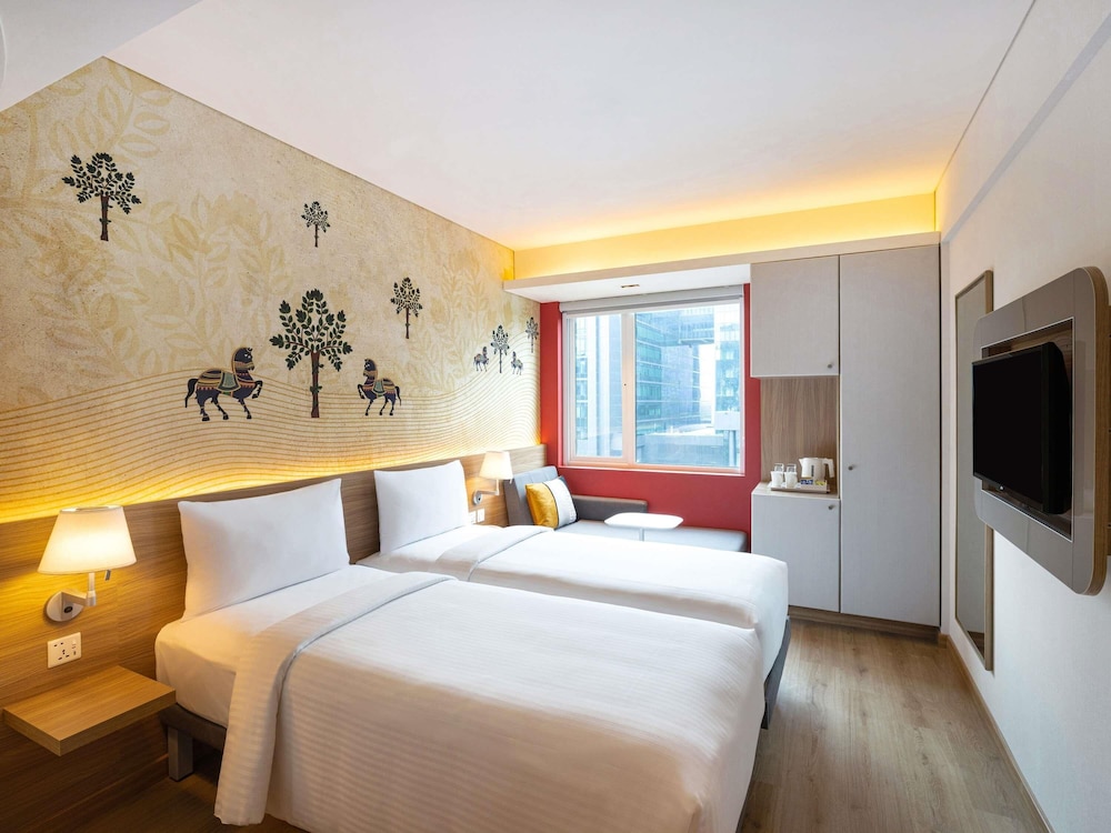 Habitación estándar con 2 camas individuales del hotel Ibis Mumbai Vikhroli