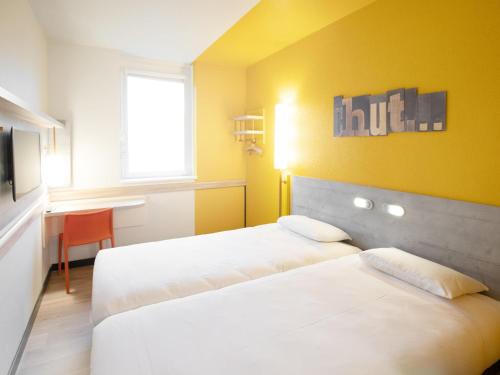 Habitación Doble Estándar - 2 camas del hotel ibis budget Genève Aéroport