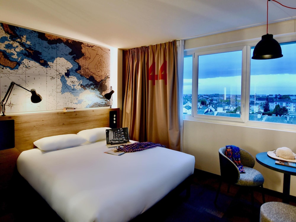 Habitación doble 1 Cama doble del hotel Ibis Styles Saint Nazaire Centre Gare