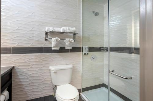 Habitación Premium con cama extragrande - No fumadores del hotel Red Roof PLUS+ Brooklyn - Flatbush Ave. Foto 7