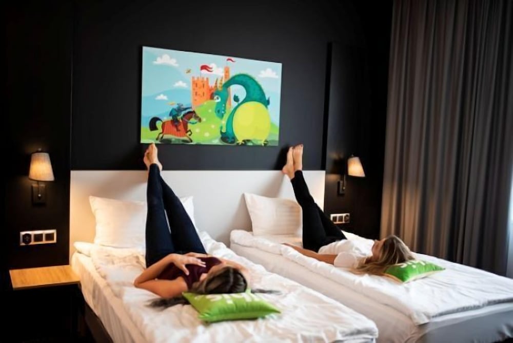 TWIN - Habitación con camas individuales del hotel Ibis Styles Grudziadz. Foto 1