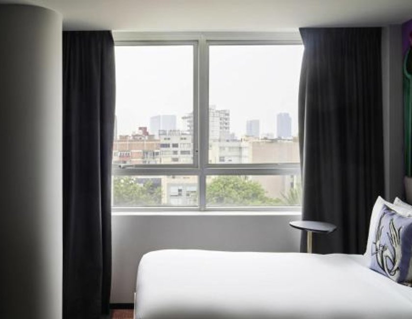 Habitación Doble Superior Skyline - 2 camas dobles del hotel Mondrian Mexico City Condesa. Foto 1