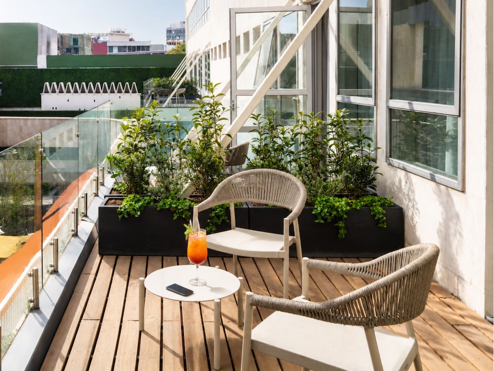 Suite con terraza del hotel Mondrian Mexico City Condesa. Foto 4