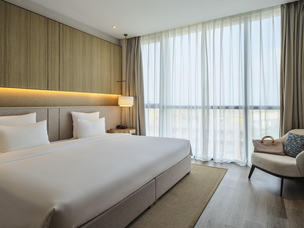 Habitación estándar con 1 cama king size del hotel Novotel Shanghai Qingpu Excellence