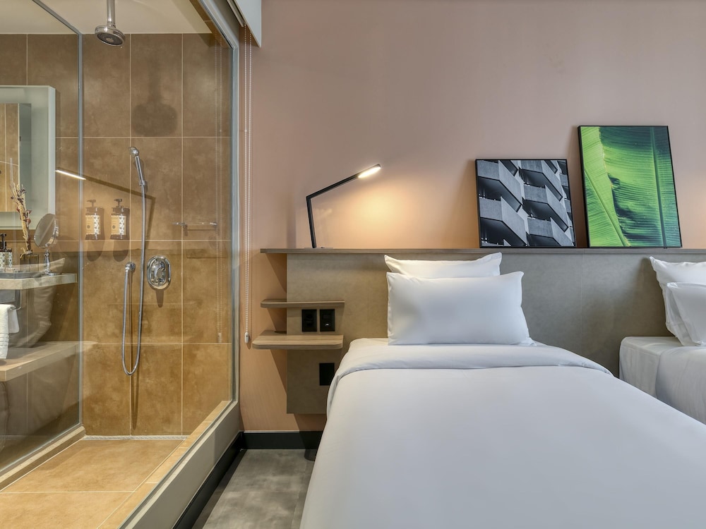 Habitación Executive con 2 camas individuales del hotel Novotel Belo Horizonte Savassi