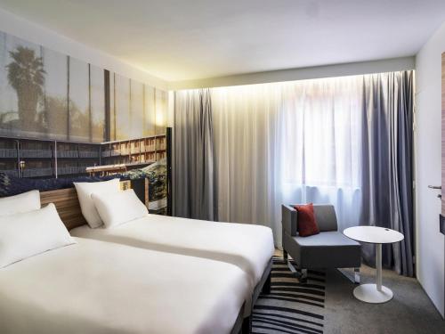 Habitación Doble Clásica - 2 camas del hotel Novotel Saint-Étienne Centre Gare Châteaucreux. Foto 4