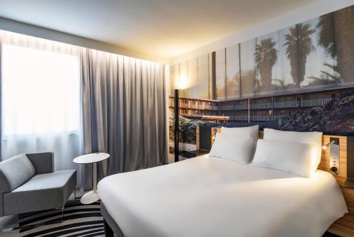 Dos habitaciones adyacentes del hotel Novotel Saint-Étienne Centre Gare Châteaucreux