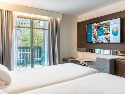 Habitación Doble Clásica - 2 camas del hotel Novotel Deauville Plage