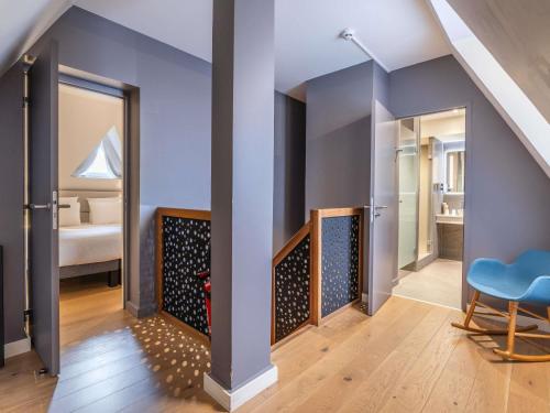 Duplex Suite with One Double Bed and Sofa del hotel Novotel Deauville Plage. Foto 4