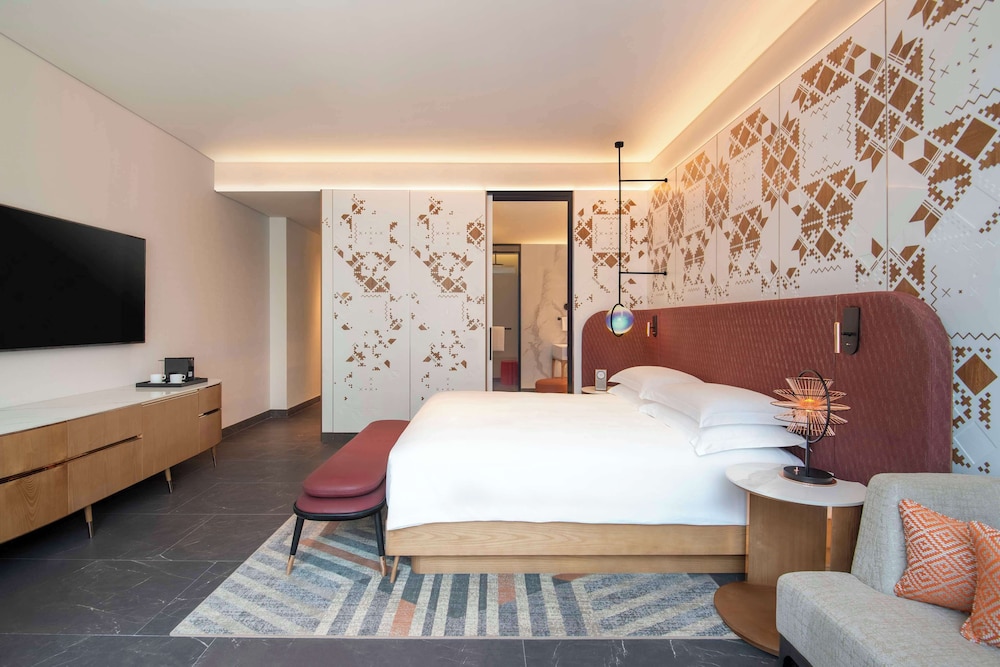 1 Cama King Deluxe con Vistas al Mar del hotel Andaz Doha, A Concept By Hyatt. Foto 2