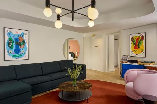 Suite de 1 dormitorio del hotel Art'otel London Battersea Power Station, Powered by Radisson Hotels. Foto 2