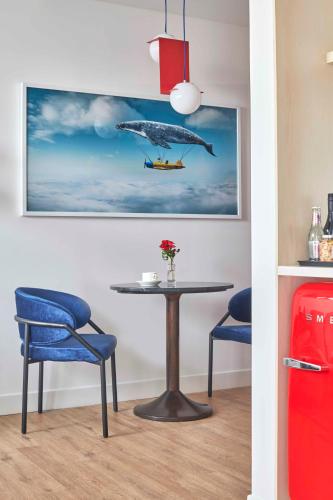 Suite Sky Chamber con vistas a la ciudad del hotel Virgin Hotels New York City. Foto 7