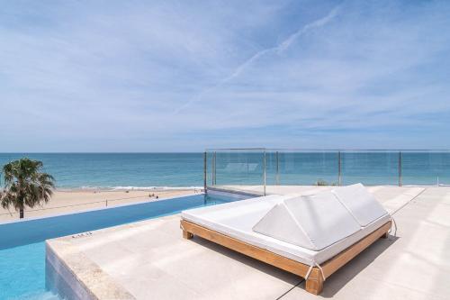Suite Junior con terraza del hotel Hotel Cádiz Bahía By Q Hotels