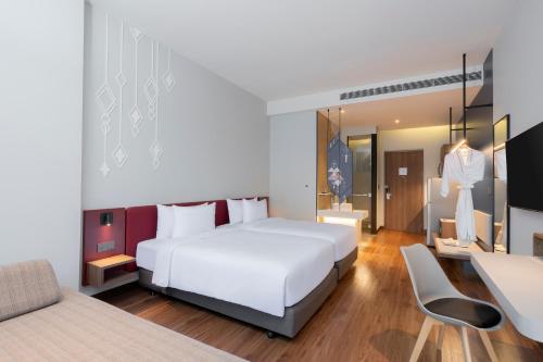 Habitación Doble - 2 camas del hotel Centara Life Hotel Bangkok Phra Nakhon. Foto 8