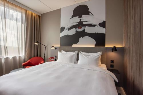 Habitación Estándar con terraza del hotel Radisson RED Oslo Okern