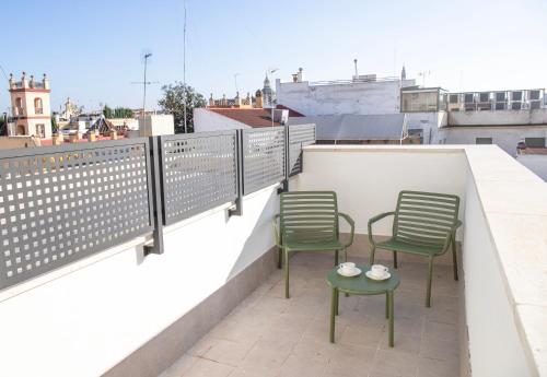 Apartamento con terraza del hotel nQn Aparts and Suites Sevilla. Foto 10