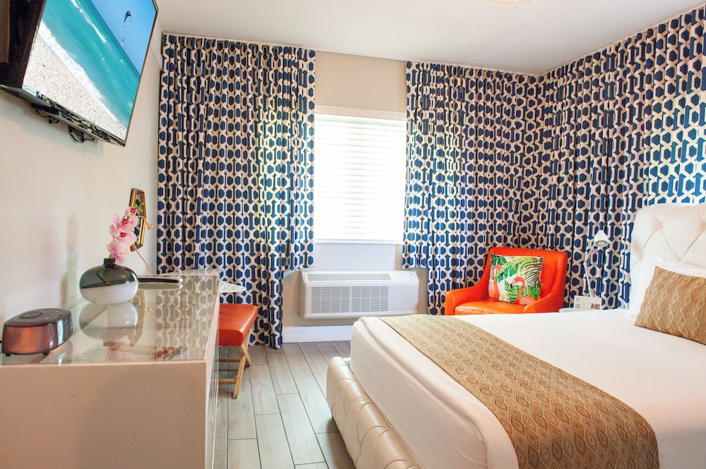 Habitación estándar accesible, 1 cama de matrimonio del hotel Oceanside and Suites. Foto 1