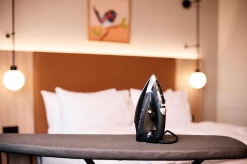 Estudio familiar del hotel Adina Apartment Dusseldorf. Foto 3
