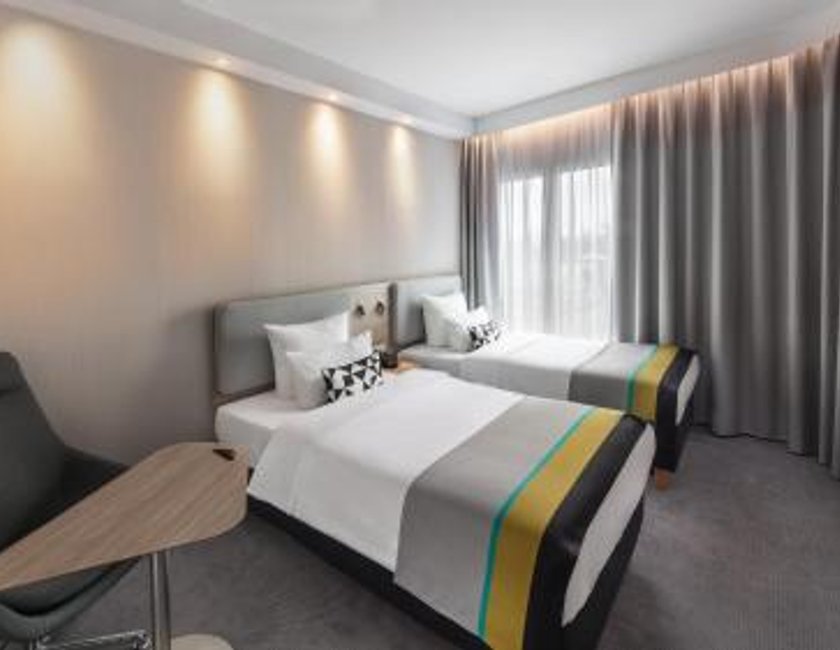 Habitación Doble Estándar - 2 camas del hotel Holiday Inn Express Düsseldorf – Hauptbahnhof, An Ihg. Foto 3