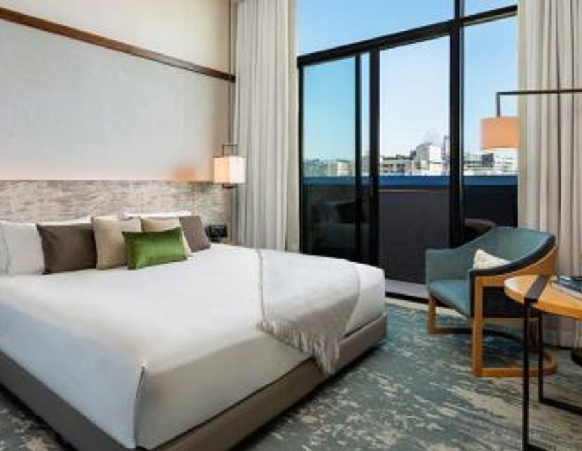 Silver King Room with Balcony and City View del hotel Dream Hollywood. Foto 1