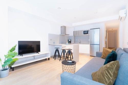 Apartamento Superior 1 habitación Vista ciudad Sofá Cama incluido 2 Camas individuales del hotel URBANSEA Las Palmas