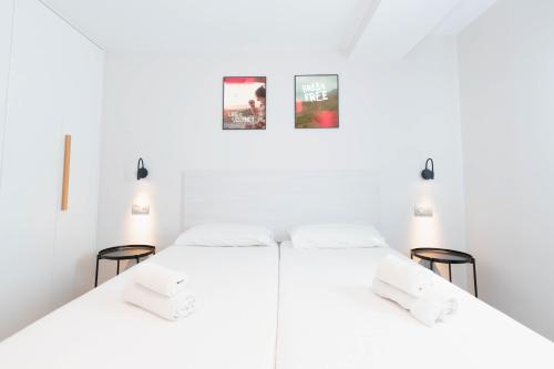 Apartamento Superior 1 habitación Vista ciudad Sofá Cama incluido 2 Camas individuales del hotel URBANSEA Las Palmas. Foto 4