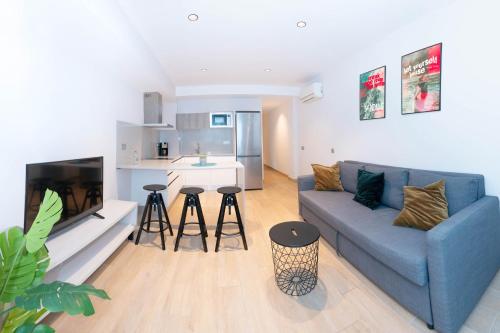 Apartamento Superior 1 habitación Vista ciudad Sofá Cama incluido 2 Camas individuales del hotel URBANSEA Las Palmas. Foto 11