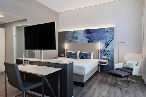 Suite Junior con sofá cama - Cama doble grande del hotel Courtyard by Marriott Munich Garching