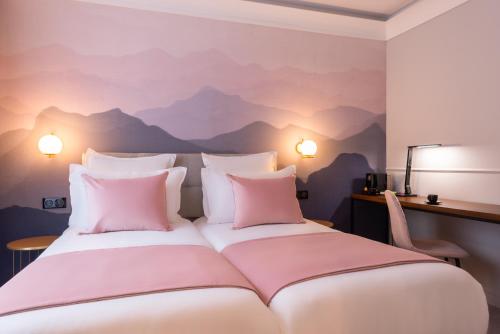 Habitación Doble con balcón - 2 camas del hotel Le Milie Rose. Foto 5