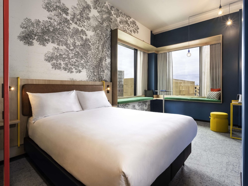 Habitación deluxe de esquina con 1 cama doble del hotel Ibis Styles Copenhagen Orestad