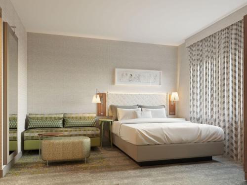 Suite Estudio con vistas a la ciudad - 1 cama grande - Adaptada para personas con discapacidad auditiva del hotel Home2 Suites By Hilton New York Times Square. Foto 10