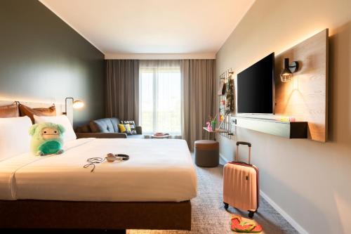 Alojamiento Moxyfied Premium Sleeper del hotel Moxy Paris Val D’europe. Foto 2