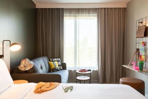 Alojamiento Moxyfied Premium Sleeper del hotel Moxy Paris Val D’europe. Foto 5