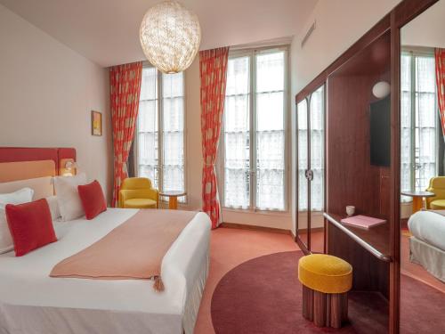 Habitación Doble Deluxe con acceso a la zona de bienestar y a la bañera de hidromasaje bajo petición - 1 o 2 camas del hotel Saint André Des Arts
